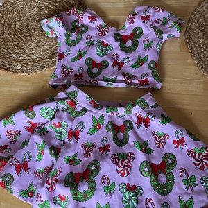 Boutique Disney 2 Piece Christmas Set